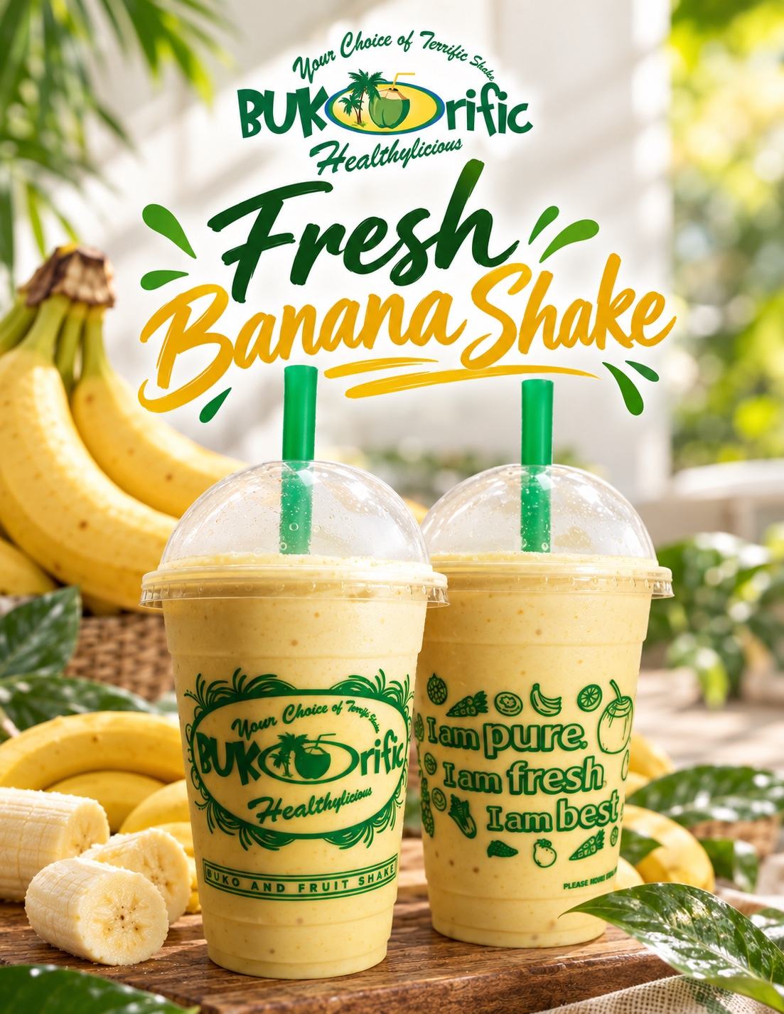Bukorific Banana Shake promotional photo