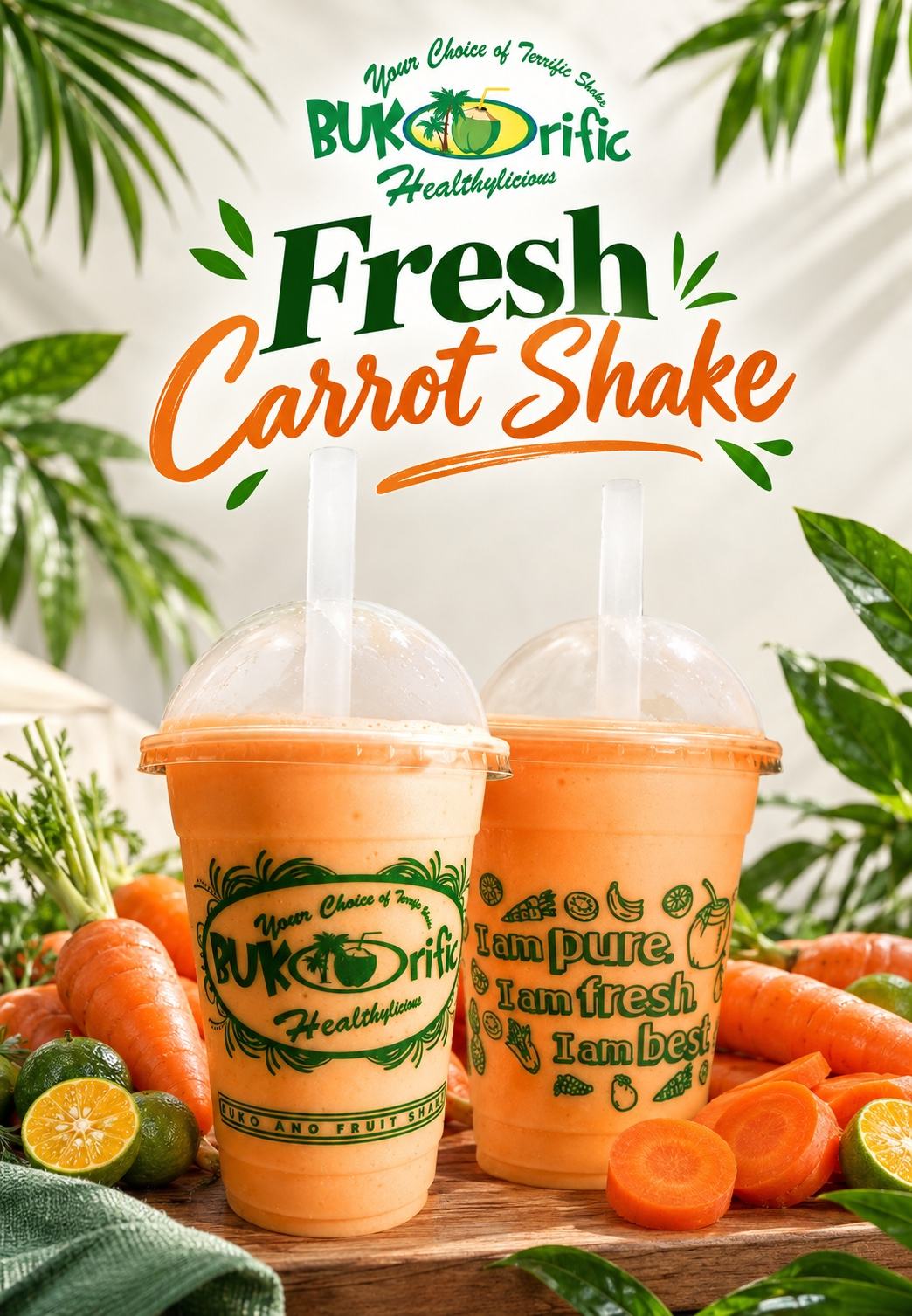Bukorific Carrot Shake promotional photo